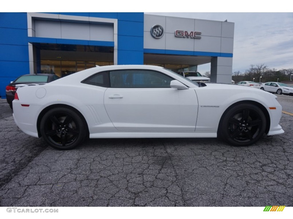 2015 Camaro SS Coupe - Summit White / Black photo #8