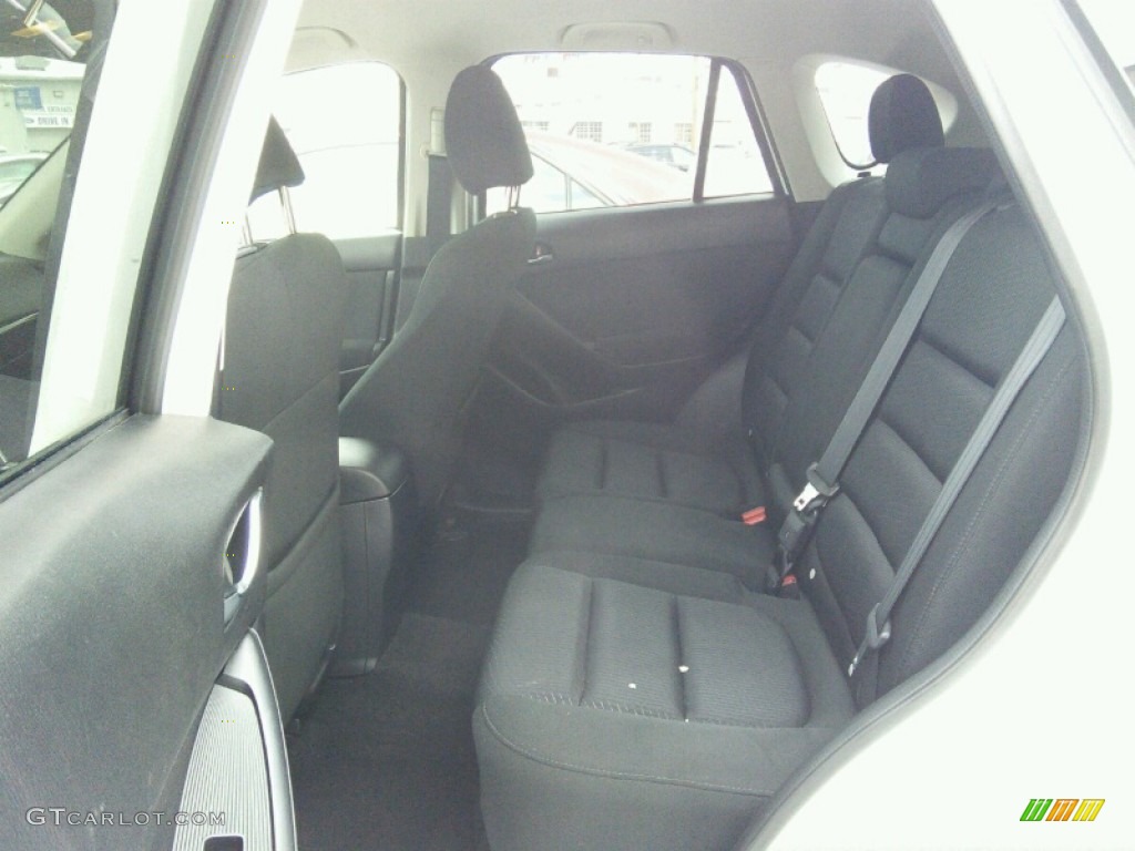 2013 CX-5 Touring AWD - Crystal White Pearl Mica / Black photo #14