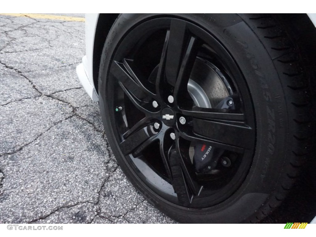 2015 Camaro SS Coupe - Summit White / Black photo #12