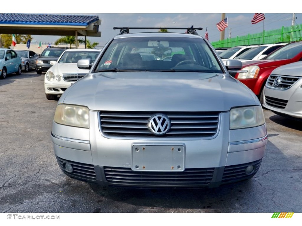 2003 Passat GLS Wagon - Silverstone Grey Metallic / Grey photo #2