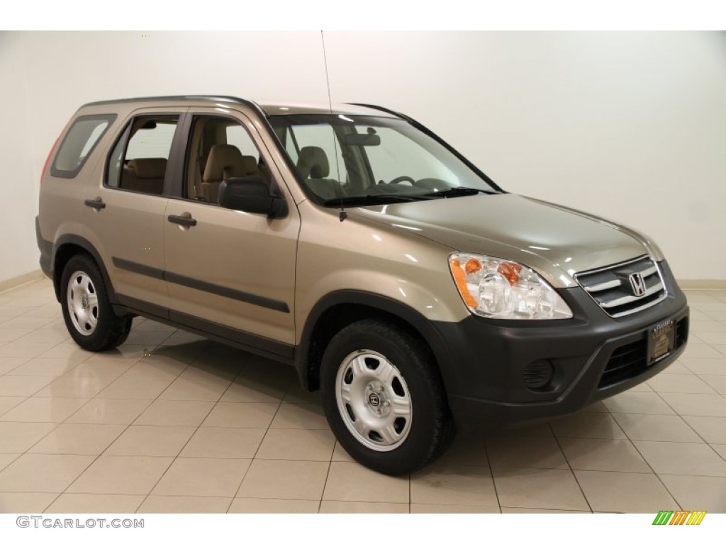 2006 CR-V LX 4WD - Sahara Sand Metallic / Ivory photo #1