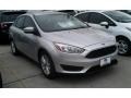 2015 Ingot Silver Metallic Ford Focus SE Sedan  photo #1