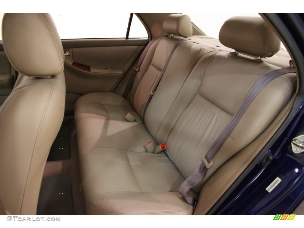 2004 Toyota Corolla LE Rear Seat Photo #101778583