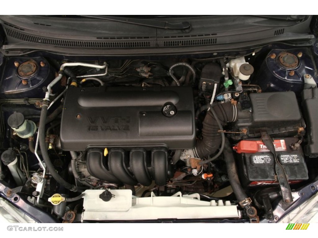 2004 Toyota Corolla LE 1.8 Liter DOHC 16-Valve VVT-i 4 Cylinder Engine Photo #101778631
