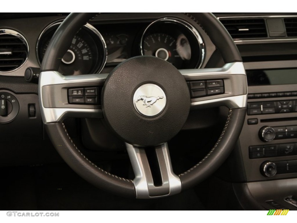 2014 Mustang V6 Convertible - Deep Impact Blue / Charcoal Black photo #9