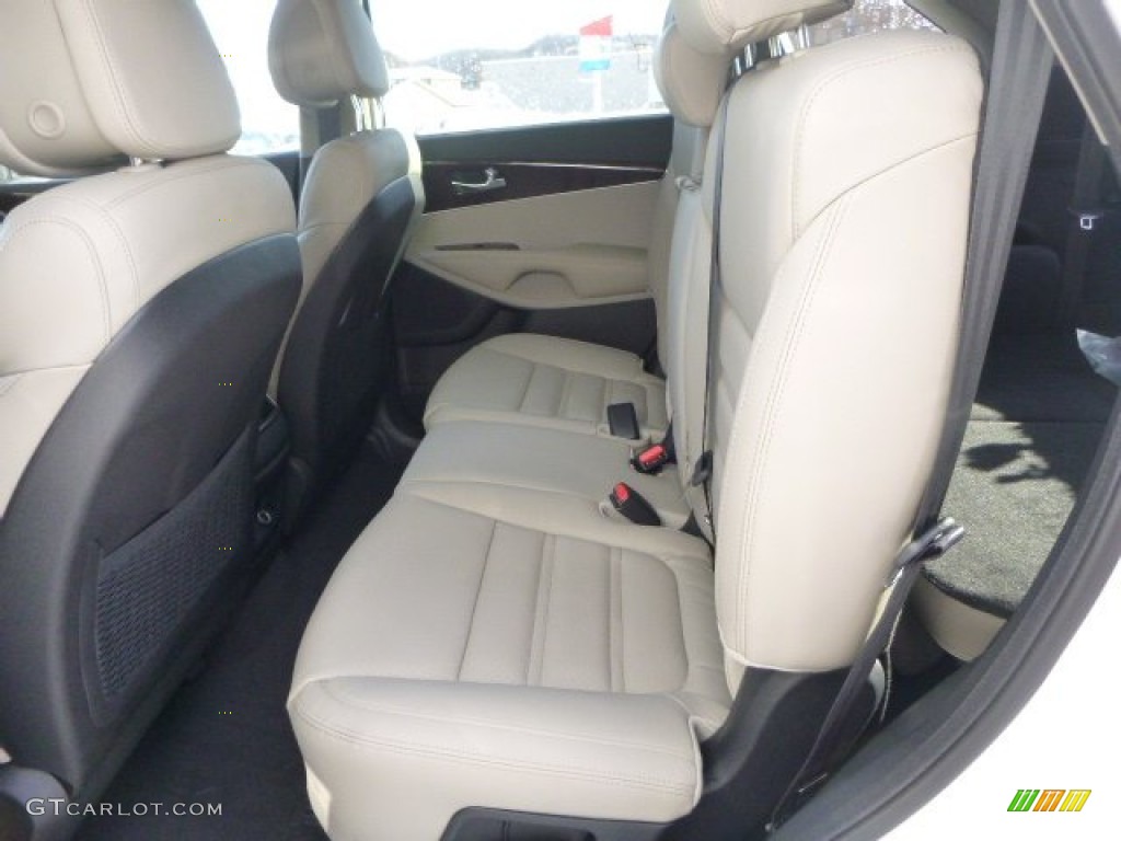 2016 Kia Sorento EX V6 AWD Rear Seat Photo #101778916