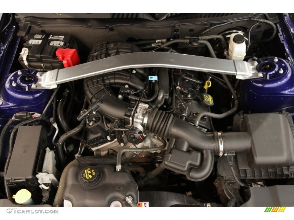 2014 Mustang V6 Convertible - Deep Impact Blue / Charcoal Black photo #20