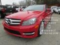 Mars Red 2012 Mercedes-Benz C 350 Coupe