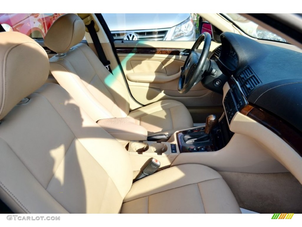 2005 3 Series 325i Sedan - Alpine White / Sand photo #12