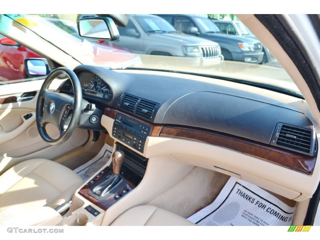 2005 3 Series 325i Sedan - Alpine White / Sand photo #13