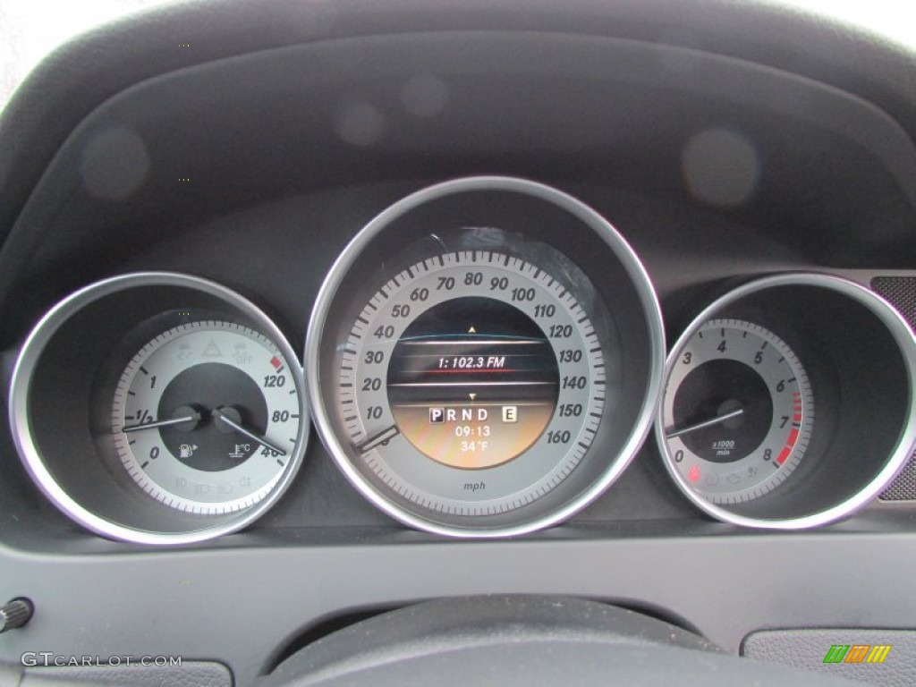 2012 Mercedes-Benz C 350 Coupe Gauges Photo #101780197