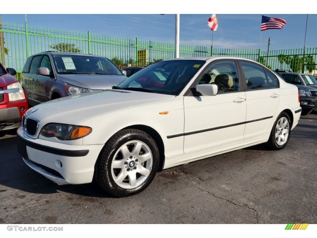 Alpine White 2005 BMW 3 Series 325i Sedan Exterior Photo #101780302