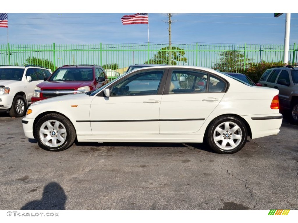 2005 3 Series 325i Sedan - Alpine White / Sand photo #28