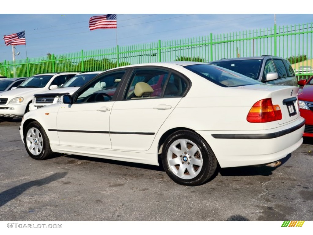 2005 3 Series 325i Sedan - Alpine White / Sand photo #29