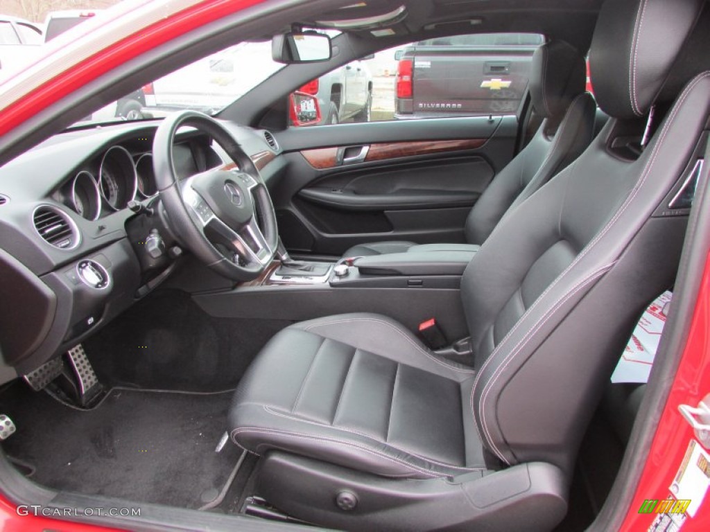 2012 Mercedes-Benz C 350 Coupe Front Seat Photos