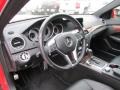 Black 2012 Mercedes-Benz C 350 Coupe Steering Wheel