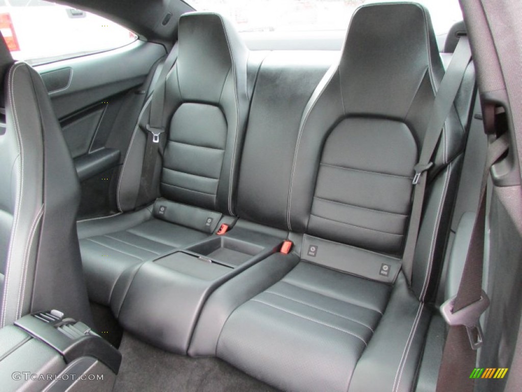 Black Interior 2012 Mercedes-Benz C 350 Coupe Photo #101780441