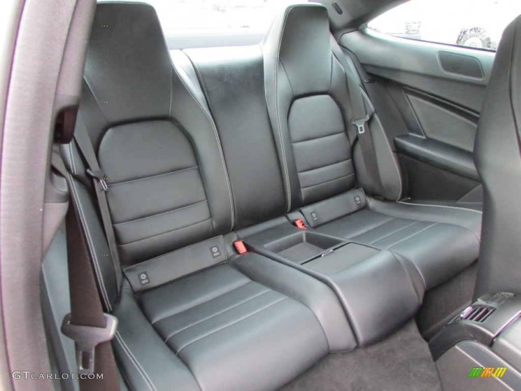 2012 Mercedes-Benz C 350 Coupe Rear Seat Photos