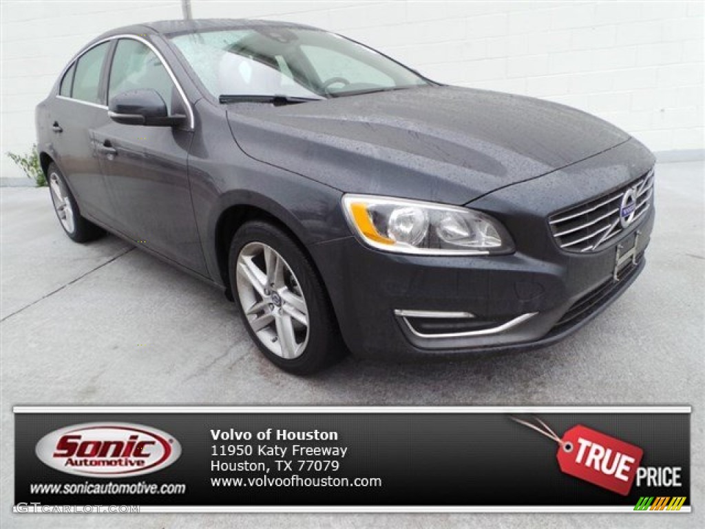 2015 S60 T5 Drive-E - Savile Grey Metallic / Off-Black photo #1