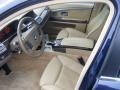 2007 BMW 7 Series Cream Beige Interior Interior Photo