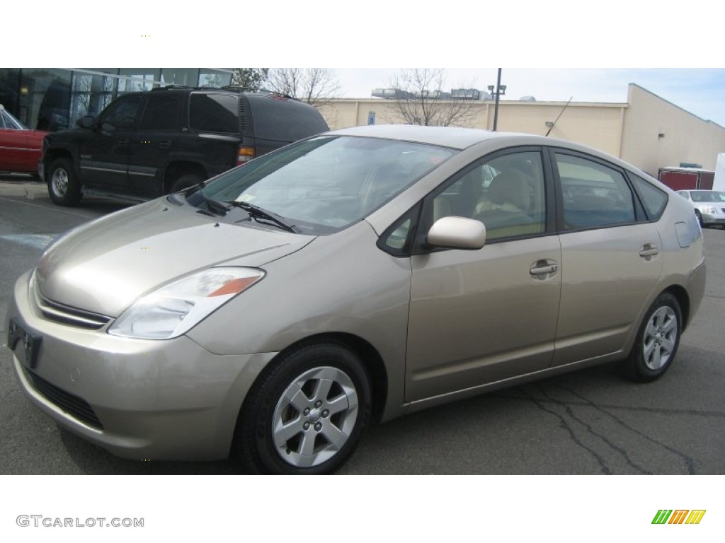 Driftwood Pearl 2005 Toyota Prius Hybrid Exterior Photo #101782270