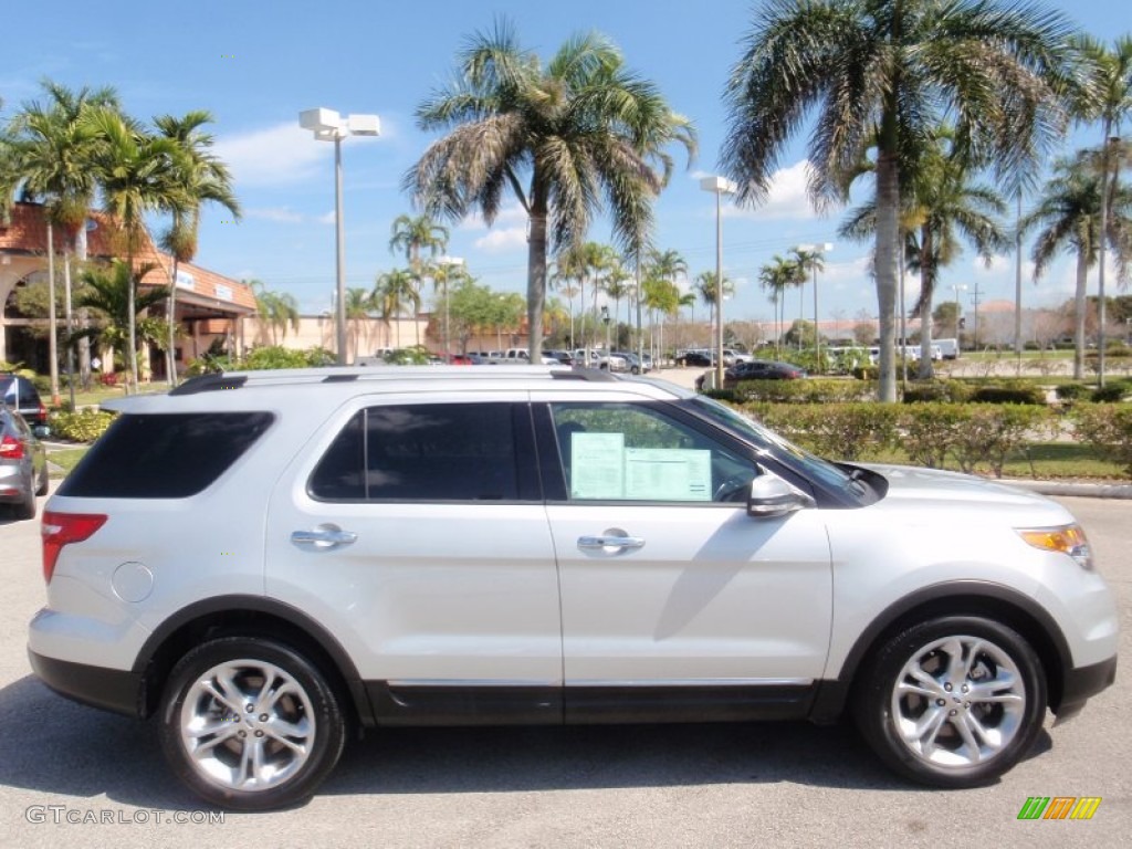 2014 Explorer Limited - Ingot Silver / Charcoal Black photo #5