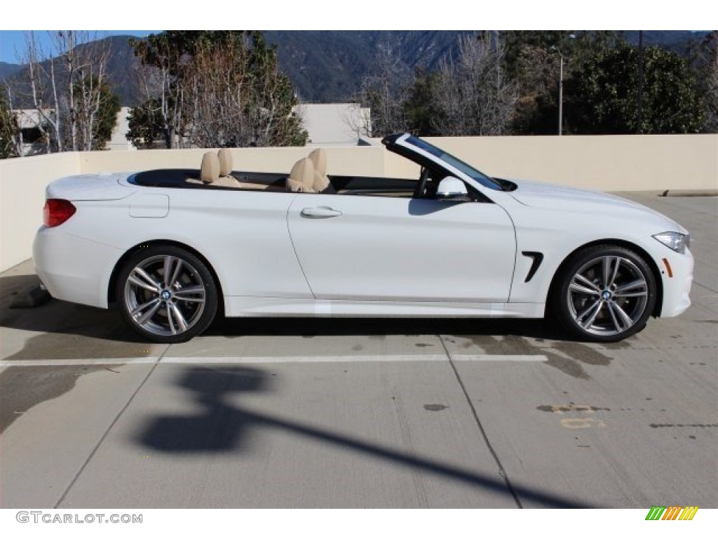 Alpine White 2015 BMW 4 Series 435i Convertible Exterior Photo #101791480