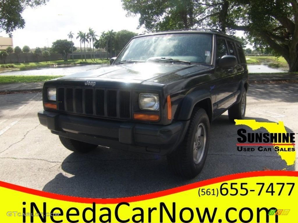 Black Jeep Cherokee