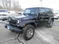 Black 2014 Jeep Wrangler Unlimited Rubicon 4x4
