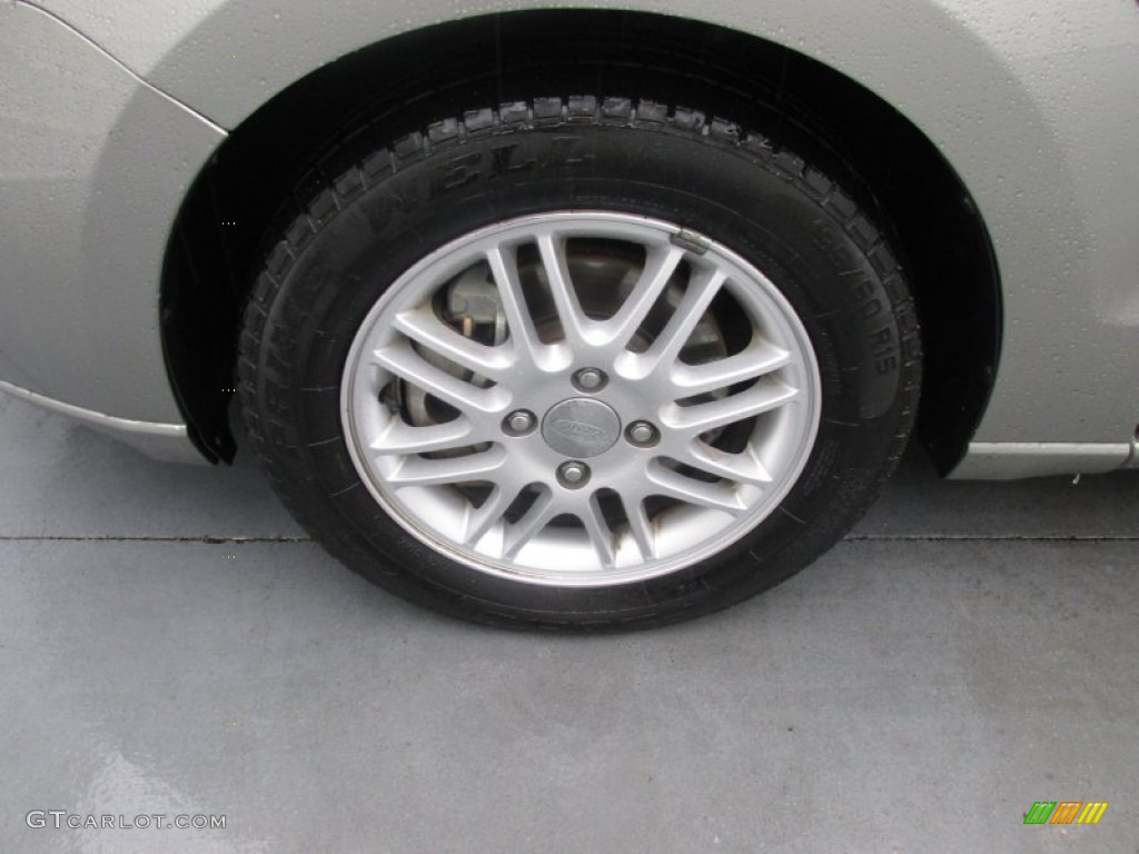 2008 Focus SE Sedan - Vapor Silver Metallic / Charcoal Black photo #18
