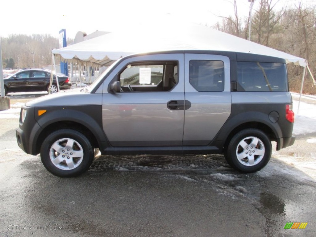 2005 Element EX AWD - Magnesium Metallic / Black/Gray photo #2