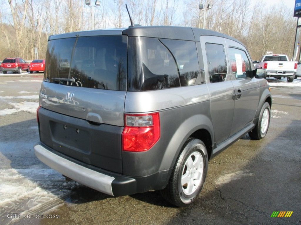 2005 Element EX AWD - Magnesium Metallic / Black/Gray photo #8