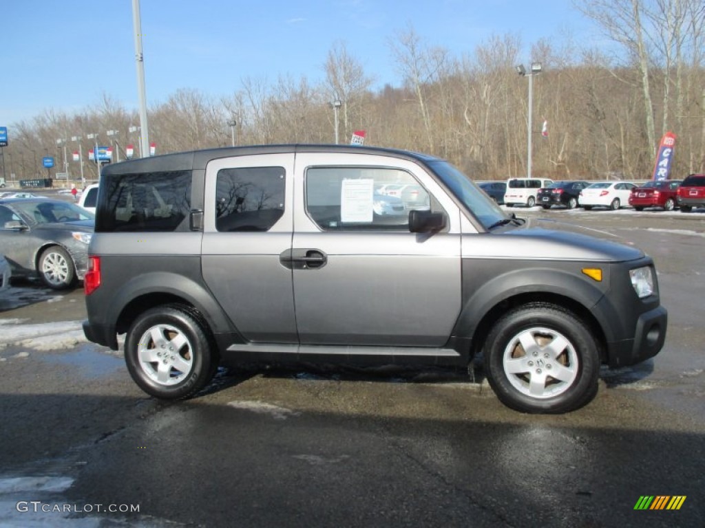 2005 Element EX AWD - Magnesium Metallic / Black/Gray photo #10