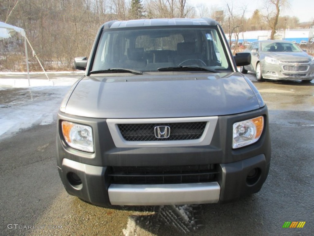 2005 Element EX AWD - Magnesium Metallic / Black/Gray photo #13