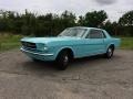 1965 Tropical Turquoise Ford Mustang Coupe  photo #1