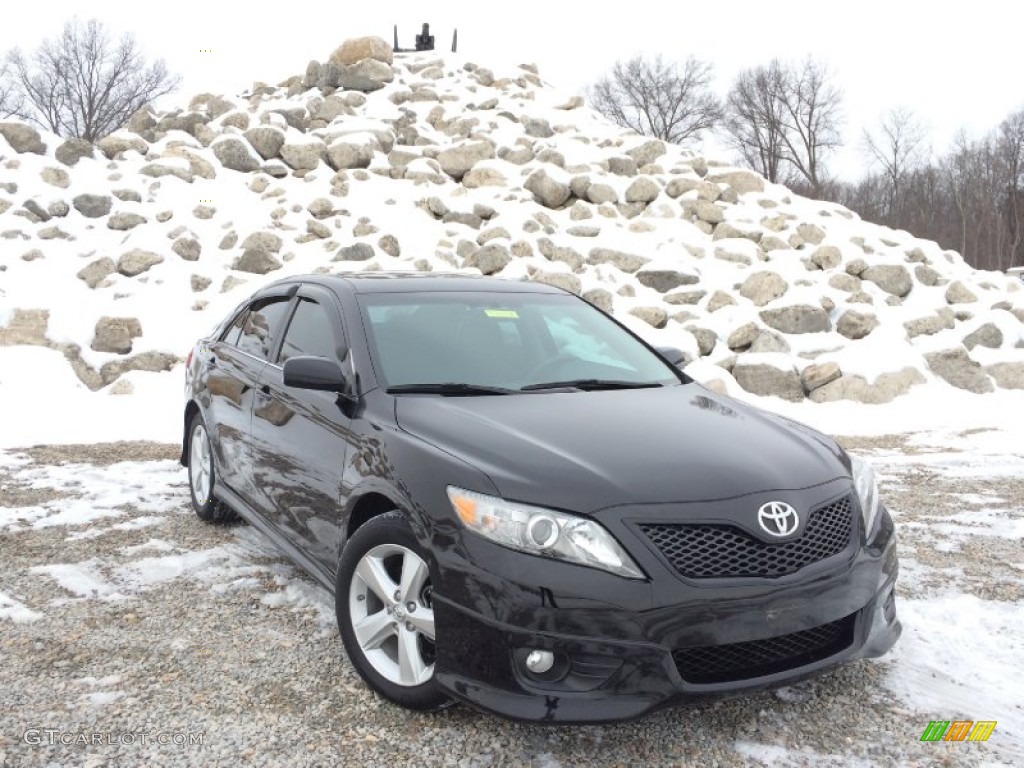 Black 2011 Toyota Camry SE Exterior Photo #101802353