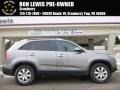 Titanium Silver 2011 Kia Sorento LX AWD