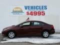 Crimson Pearl - Civic LX Sedan Photo No. 3