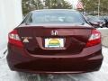 Crimson Pearl - Civic LX Sedan Photo No. 19