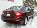 Crimson Pearl - Civic LX Sedan Photo No. 20