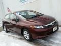 Crimson Pearl - Civic LX Sedan Photo No. 22