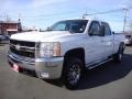 Summit White - Silverado 2500HD LTZ Crew Cab Photo No. 3