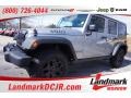Billet Silver Metallic - Wrangler Unlimited Willys Wheeler 4x4 Photo No. 1