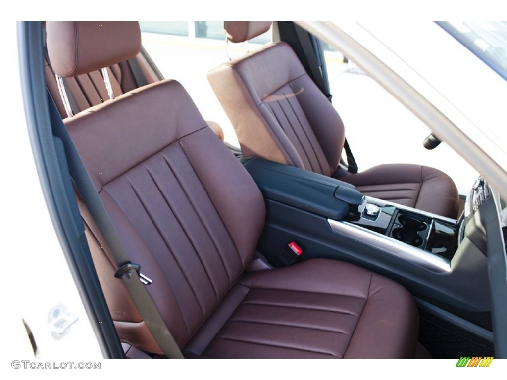 Chestnut Brown/Black Interior 2015 Mercedes-Benz E 350 4Matic Sedan Photo #101808194