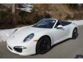 2013 White Porsche 911 Carrera Cabriolet  photo #1