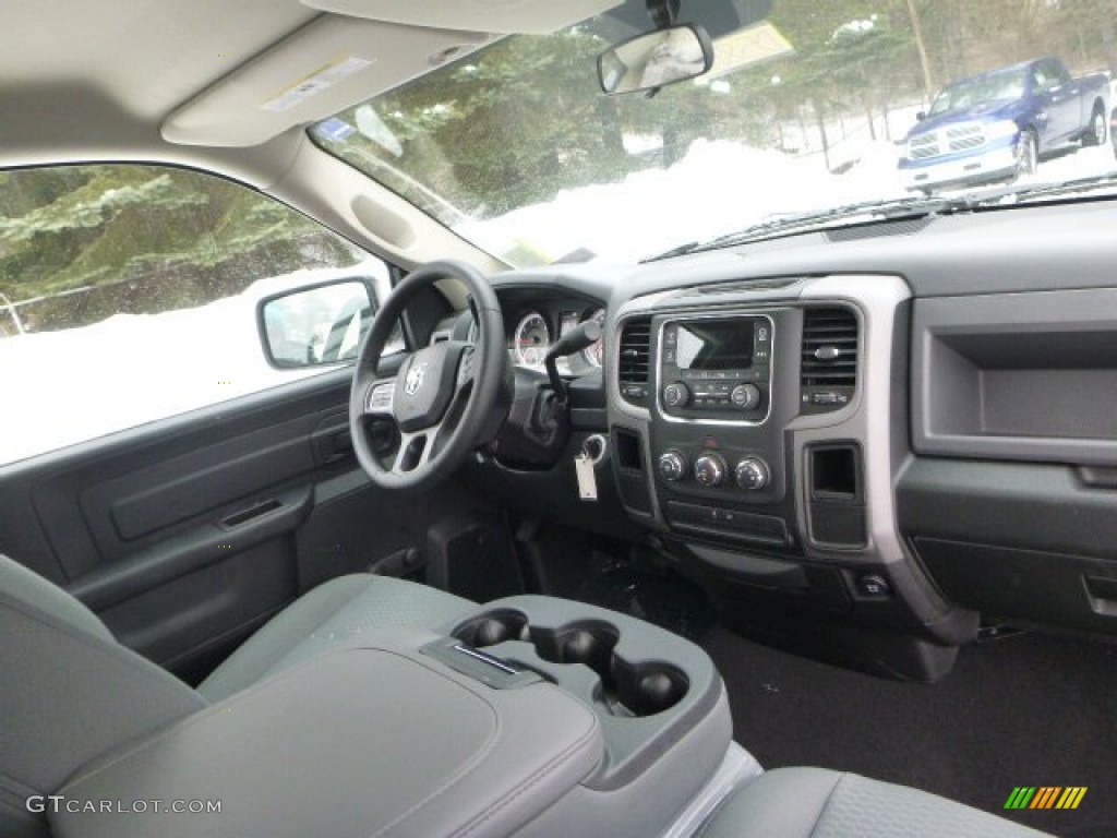 2015 1500 Tradesman Regular Cab - Bright White / Black/Diesel Gray photo #14