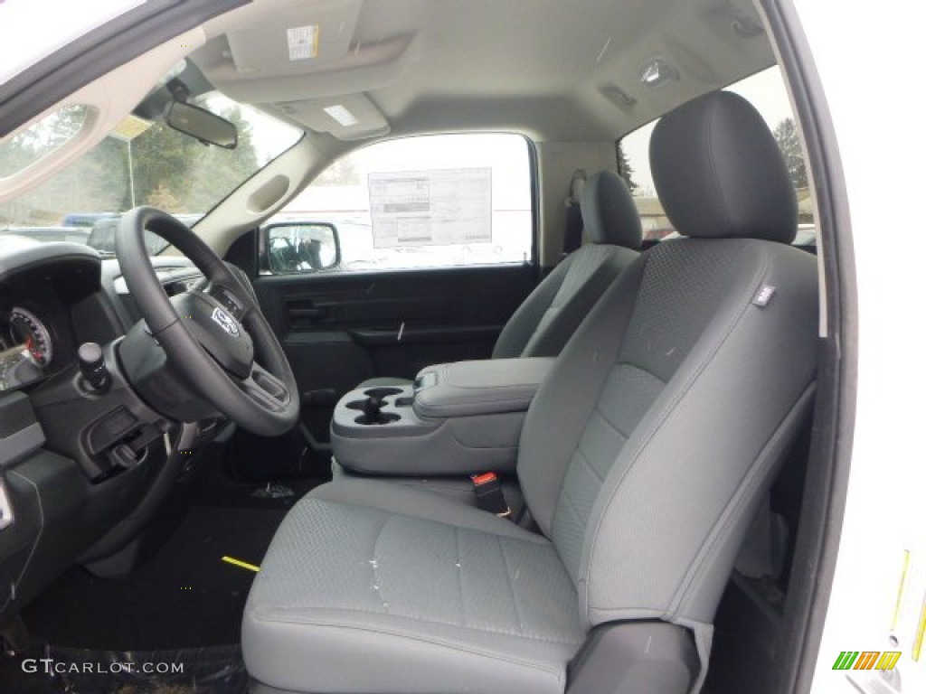 2015 1500 Tradesman Regular Cab - Bright White / Black/Diesel Gray photo #16