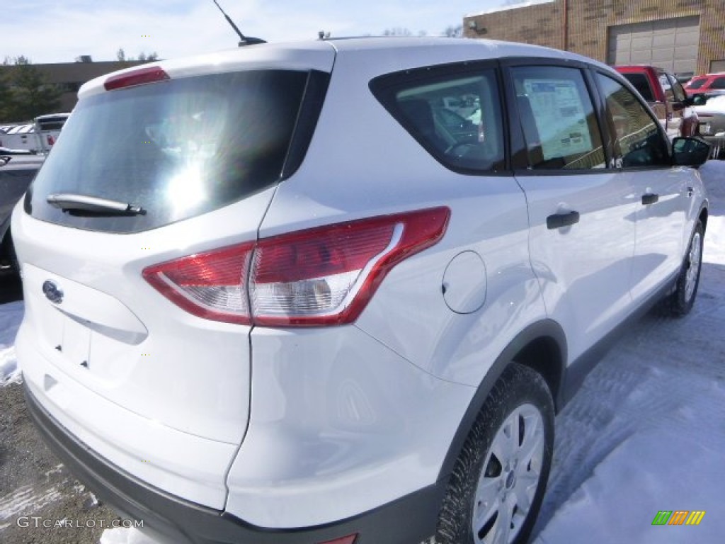 2015 Escape S - Oxford White / Charcoal Black photo #5