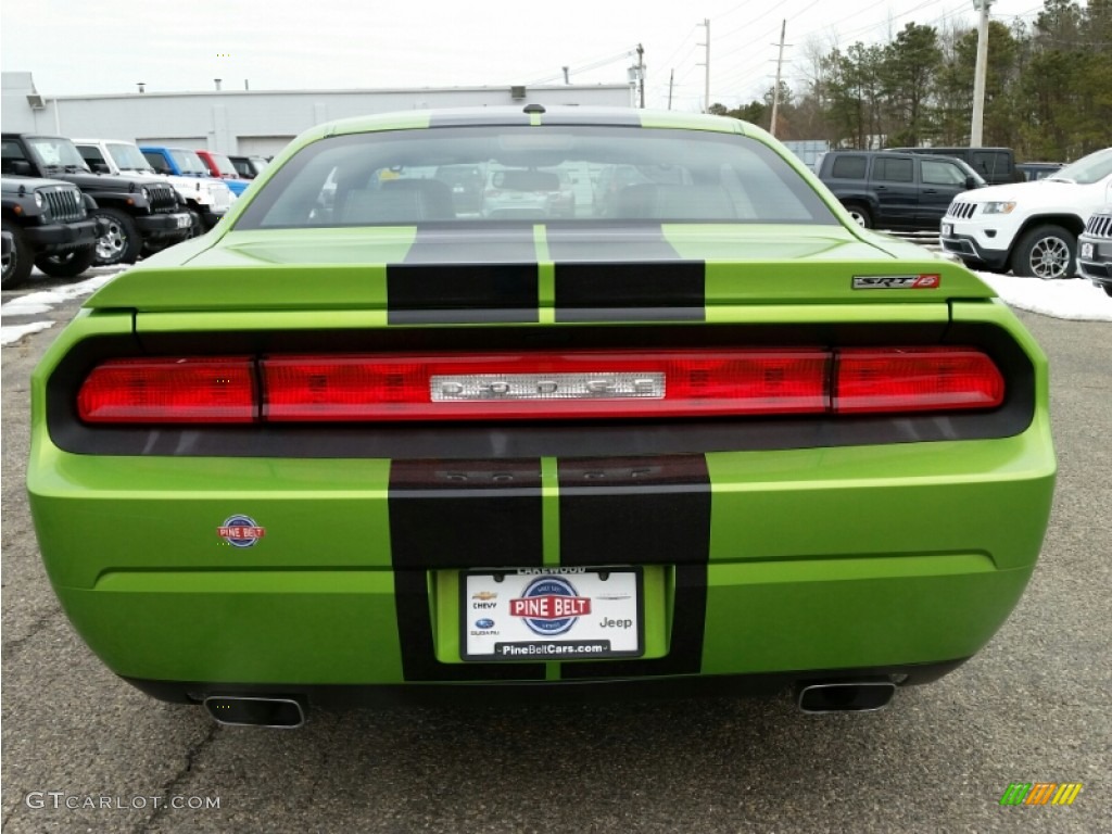 2011 Challenger SRT8 392 - Green with Envy / Dark Slate Gray photo #8