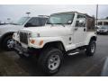 2002 Stone White Jeep Wrangler Sahara 4x4  photo #6